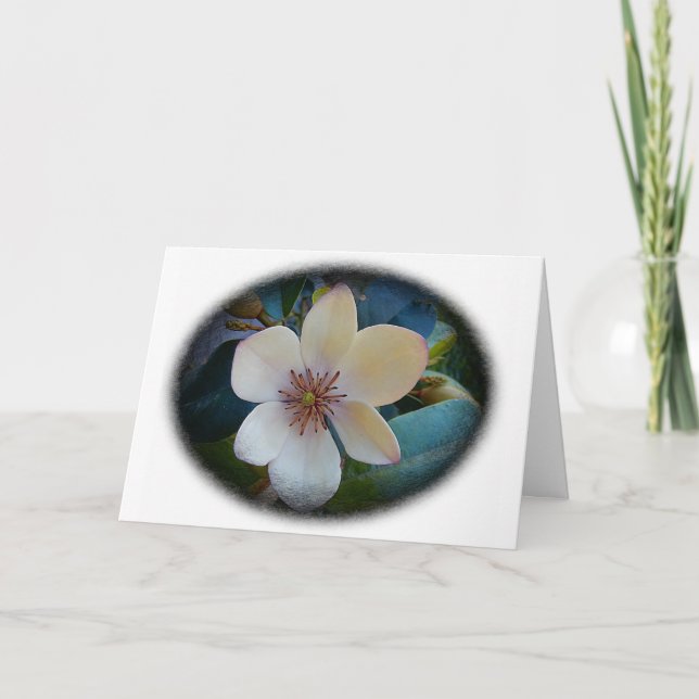 Magnolia Birthday Card Kort (Framsida)