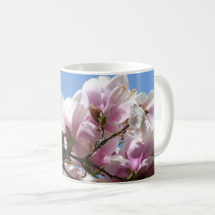 Magnolia Blommar Kaffemugg