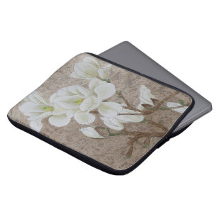 Magnolia Blommar Laptop Fodral