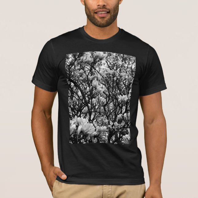 Magnolia Blommar T-shirt (Framsida)