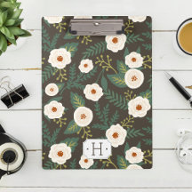 Magnolia Blommars Blommigt Monogram