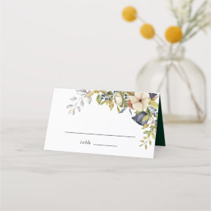 Magnolia Blommars Elegant Violet Blommigt Greene Placeringskort