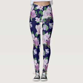 Magnolia Blommigt Frenzy Leggings