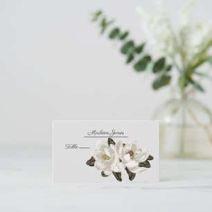 Magnolia-blommor Placeringskort
