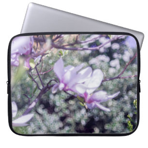 Magnolia blooming träd laptop fodral