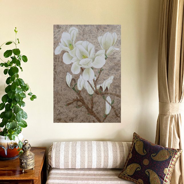 Magnolia Blossom  Canvastryck (Skapare uppladdad)