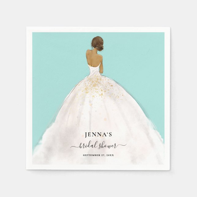 Magnolia Bride Möhippa Napkins Pappersservett (Framsidan)