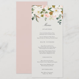 Magnolia Cotton Menu Meny