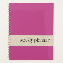 Magnolia cover Weekly Planner