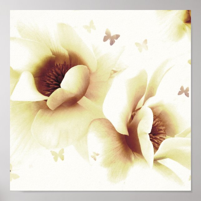 Magnolia - Cream Poster (Framsidan)