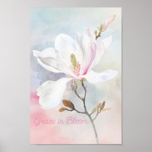 Magnolia Dream: En symfoni av Pastels Poster
