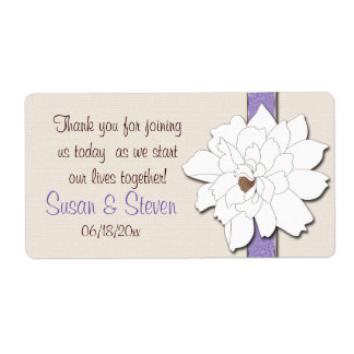 Magnolia Dreams Favor Sticker Fraktsedel
