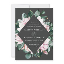 Magnolia & Eucalyptus | Blommig Ram Bröllop