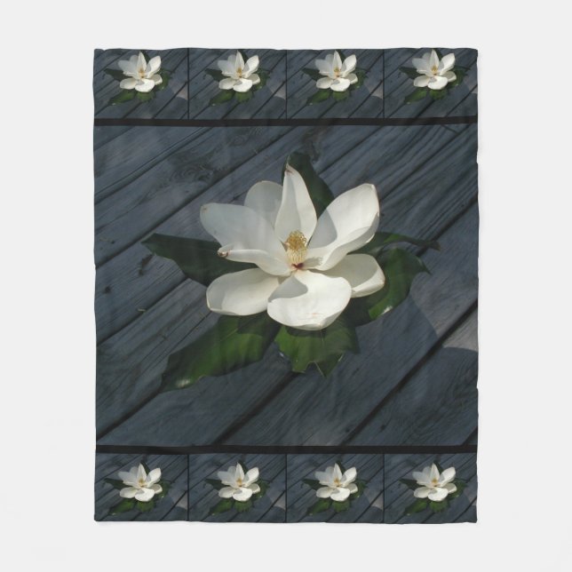 Magnolia Fleecefilt (Framsidan)