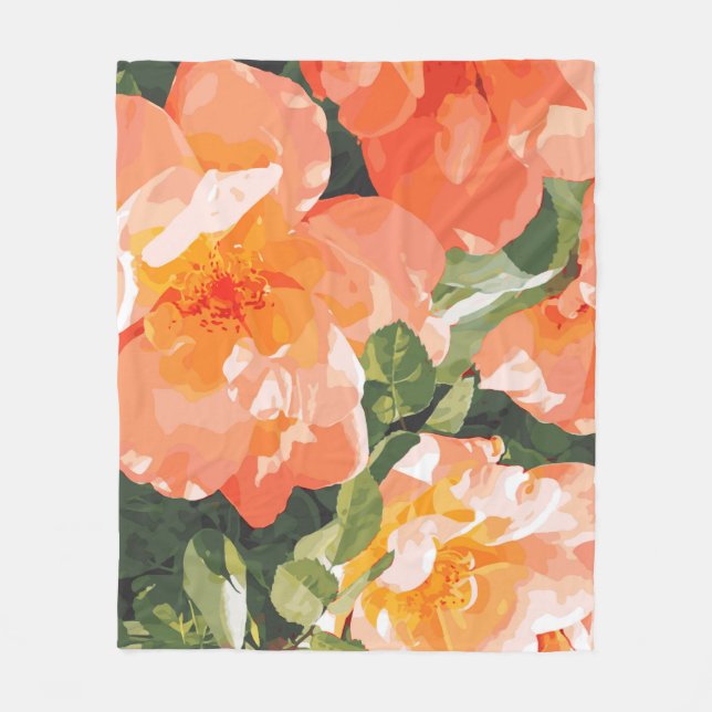 Magnolia Fleecefilt (Framsidan)