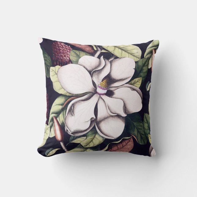 Magnolia Flower Kudde (Framsida)