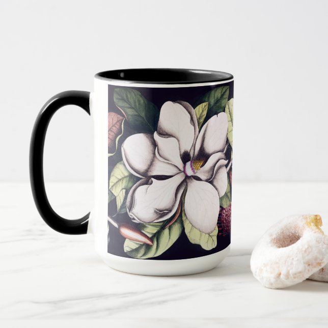 Magnolia Flower Mugg (Med munk)
