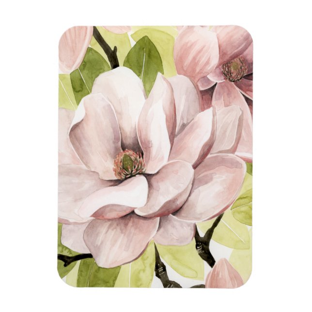  Magnolia Flowers Magnet (Vertikal)
