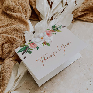 Magnolia Folded Tackkort Gift Card L201 Kort