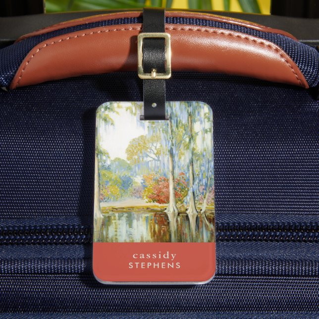 Magnolia Gardens | Alfred Hutty Bagagebricka (Framsida Insitu 2)