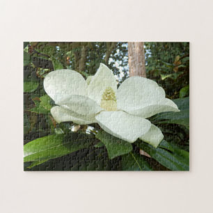 Magnolia Grandiflora Foto Pussel med presentask