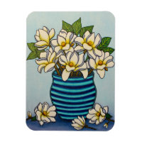 Magnolia Grandiflora Magnet av Lisa Lorenz
