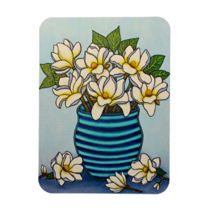 Magnolia Grandiflora Magnet av Lisa Lorenz