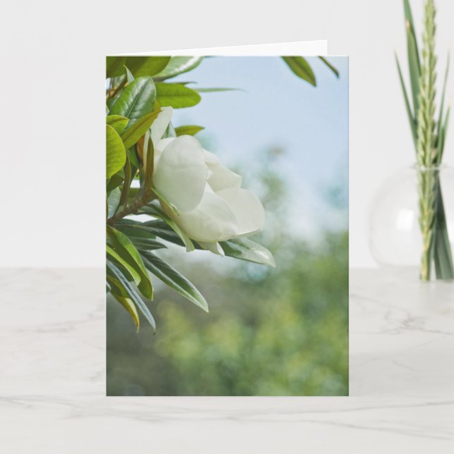 MAGNOLIA GREETING CARD KORT (Framsida)