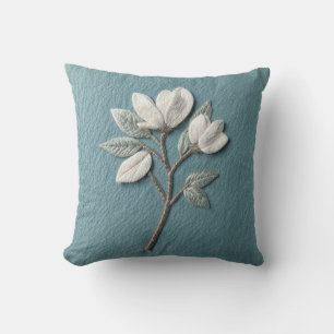 Magnolia Gren Silk Sage Kastkudde Kudde