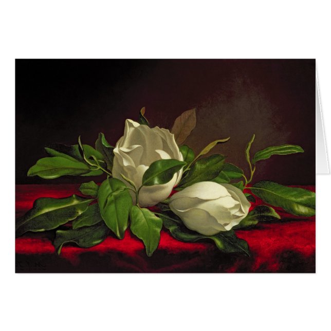 Magnolia Hälsningskort (Framsidan Horizontal)