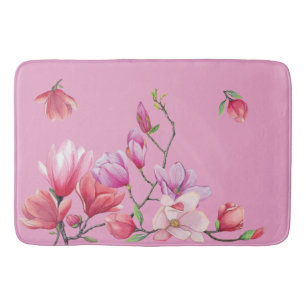 Magnolia in Decorative Classic Art on Kobi Färg Badrumsmatta