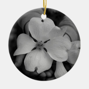 magnolia julgransprydnad keramik