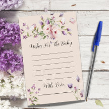 Magnolia Lavender Önskemål för babyskor