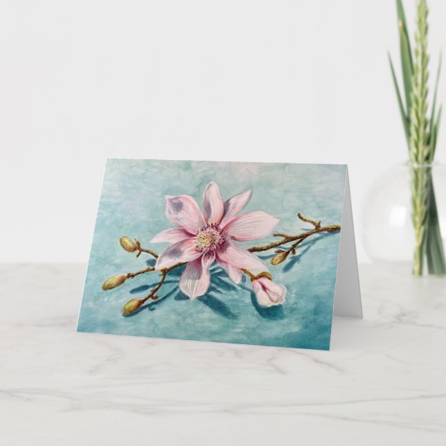 Magnolia Memories Tack Kort (Framsida)