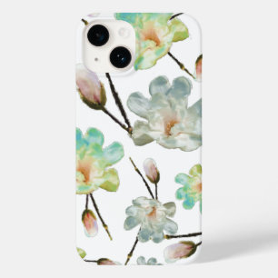 Magnolia Mönster iphone case