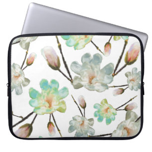 Magnolia Mönster Laptop sleeve