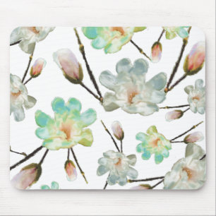 Magnolia Mönster Mousepad Musmatta
