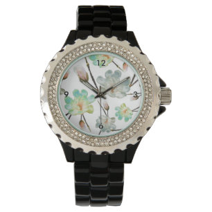 Magnolia Mönster Watch Armbandsur