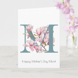 Magnolia Mors dag-hälsningskort Kort