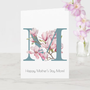 Magnolia Mors dag-hälsningskort Kort