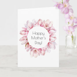 Magnolia Mors dag-hälsningskort Kort