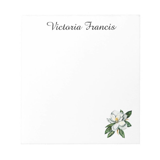 Magnolia Notes Anteckningsblock (Framsida)