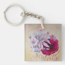 Magnolia- och vallmomålning