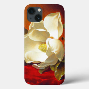 Magnolia on Red Velvet Martin Johnson Heade