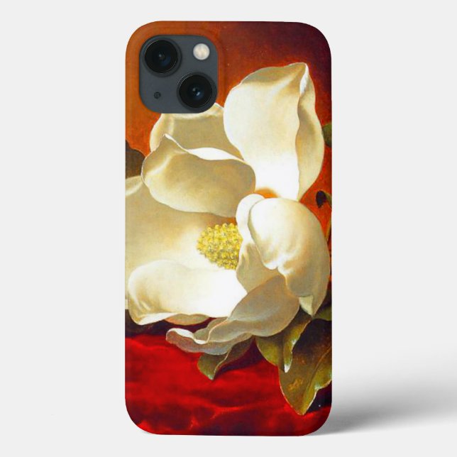 Magnolia on Red Velvet Martin Johnson Heade (Baksida)