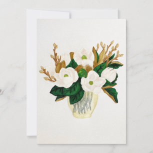 Magnolia Painting Julkort