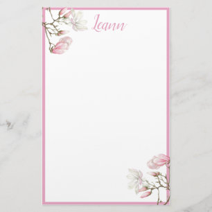 Magnolia Personlig Stationery Brevpapper