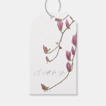 Magnolia Rankaspresentförslutningsetikett