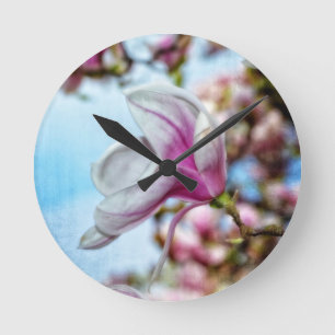 Magnolia Rund Klocka