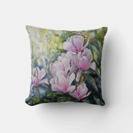 Magnolia Serenity - Blommigt Art av Lukian Kudde